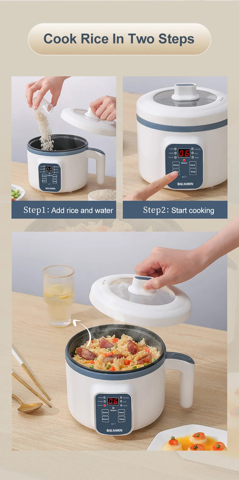 QuickMeal Multi Cooker