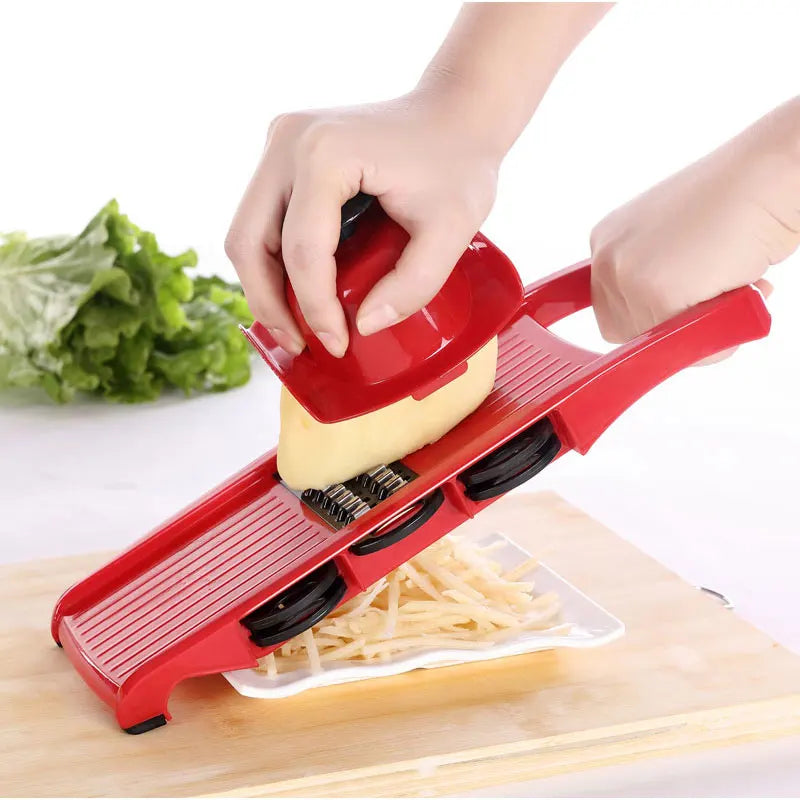 Vegetable Slicer Shredder Stainless Steel Blade  Potato And Carrot Shredder Ginger Grinder Kitchen Tool